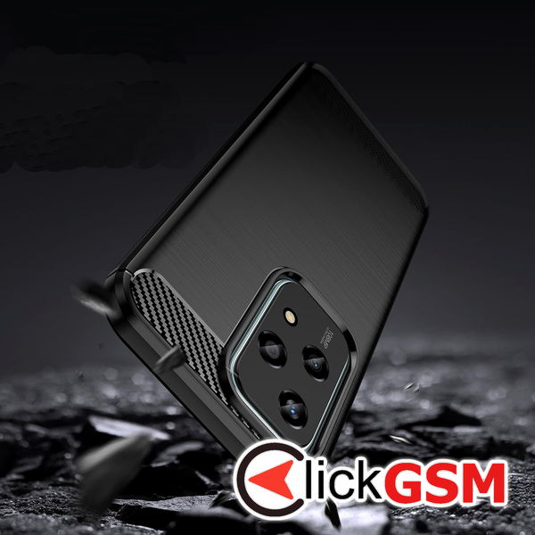 Techsuit - Carbon Silicone - Honor 200 Lite - Black