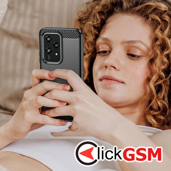 Techsuit - Carbon Silicone - Honor 200 Lite - Black