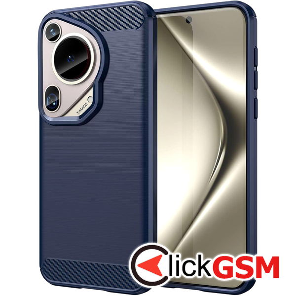 Techsuit - Carbon Silicone - Huawei Pura 70 Ultra - Blue