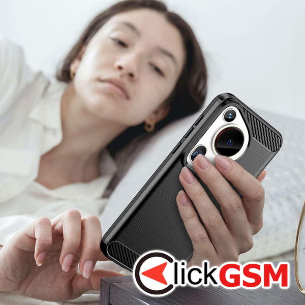 Techsuit - Carbon Silicone - Huawei Pura 70 Ultra - Blue