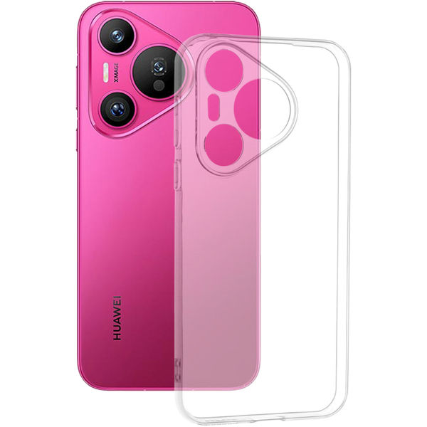 Techsuit - Clear Silicone - Huawei Pura 70 - Transparent