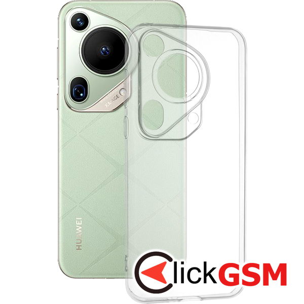 Techsuit - Clear Silicone - Huawei Pura 70 Ultra - Transparent