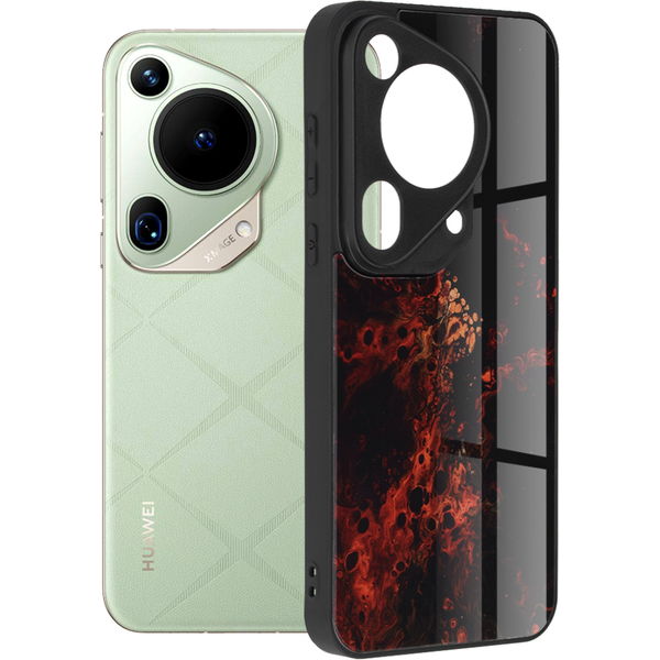 Techsuit - Glaze Series - Huawei Pura 70 Ultra - Red Nebula