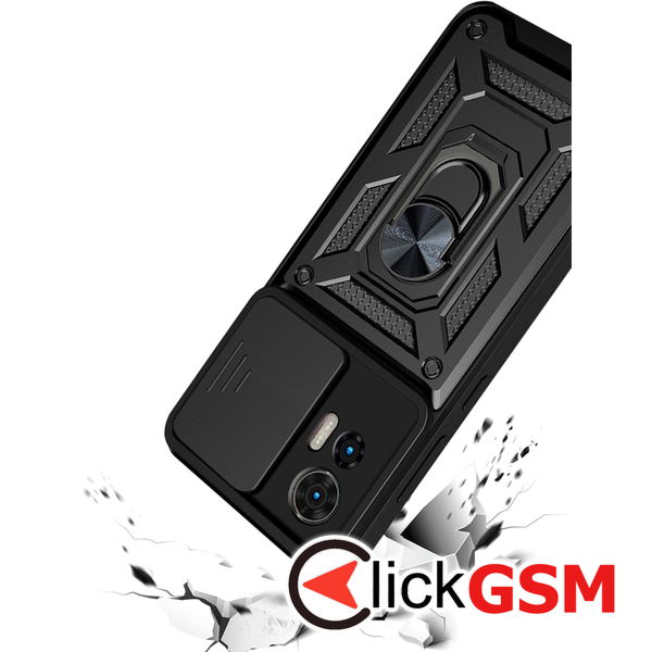 Techsuit - CamShield Series - Motorola Edge 50 Fusion - Black