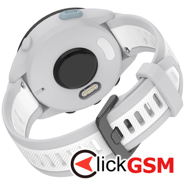 Techsuit - Watchband 20mm (W053) - Samsung Galaxy Watch 4/5/Active 2, Huawei Watch GT 3 (42mm)/GT 3 Pro (43mm) - White