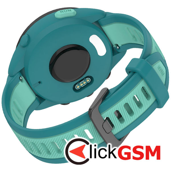 Techsuit - Watchband 20mm (W053) - Samsung Galaxy Watch 4/5/Active 2, Huawei Watch GT 3 (42mm)/GT 3 Pro (43mm) - Teal Blue