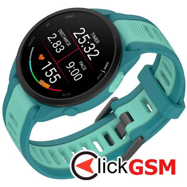 Techsuit - Watchband 20mm (W053) - Samsung Galaxy Watch 4/5/Active 2, Huawei Watch GT 3 (42mm)/GT 3 Pro (43mm) - Teal Blue
