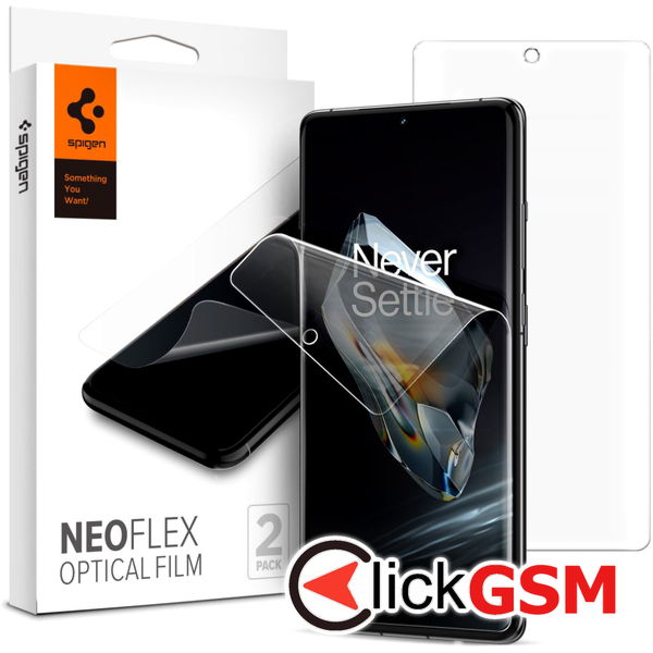 Spigen - Neo Flex (2 pack) - OnePlus 12 - Clear