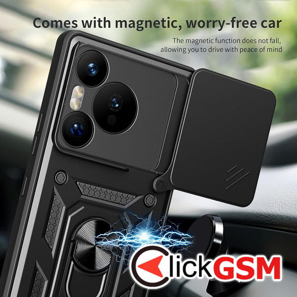 Techsuit - CamShield Series - Huawei Pura 70 - Black