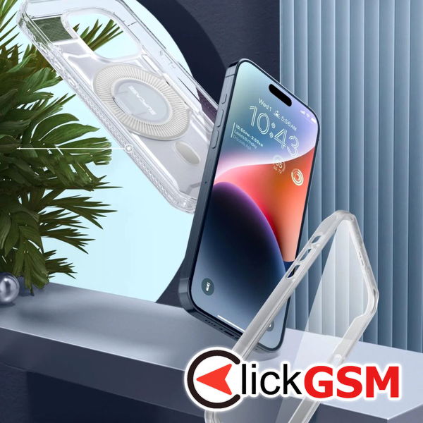 Supcase - Unicorn Beetle Pro MagSafe - iPhone 15 Pro - Clear