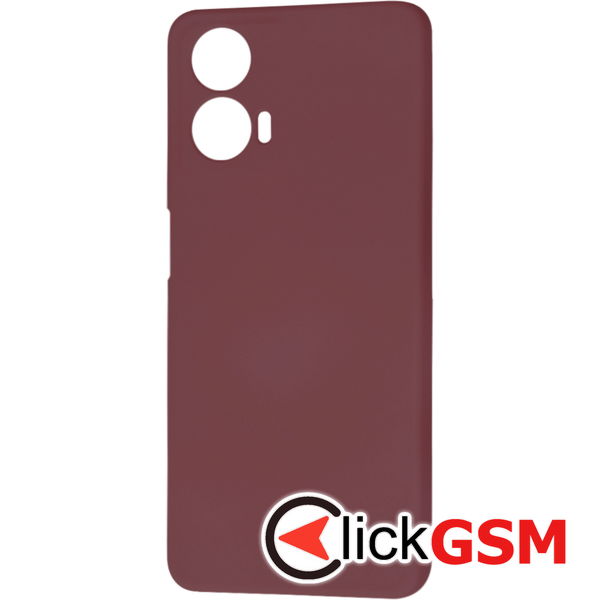 Techsuit - SoftFlex - Motorola Moto G24 Power - Plum Red