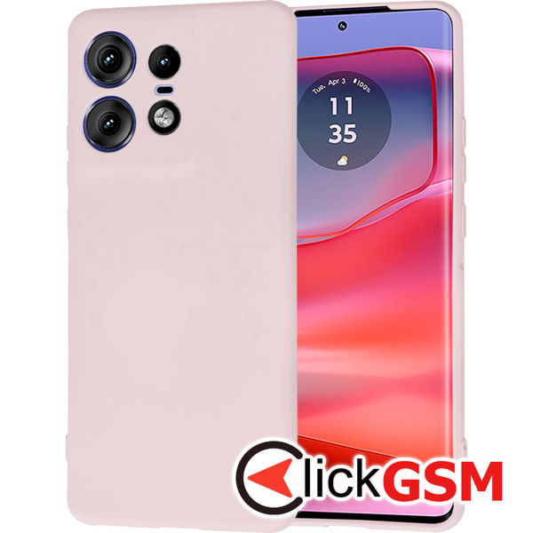 Techsuit - SoftFlex - Motorola Edge 50 Pro - Pink Sand