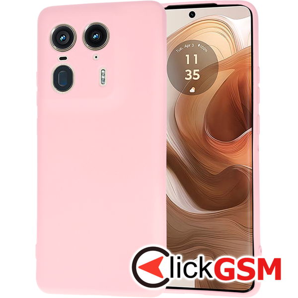 Techsuit - SoftFlex - Motorola Edge 50 Ultra - Chalk Pink