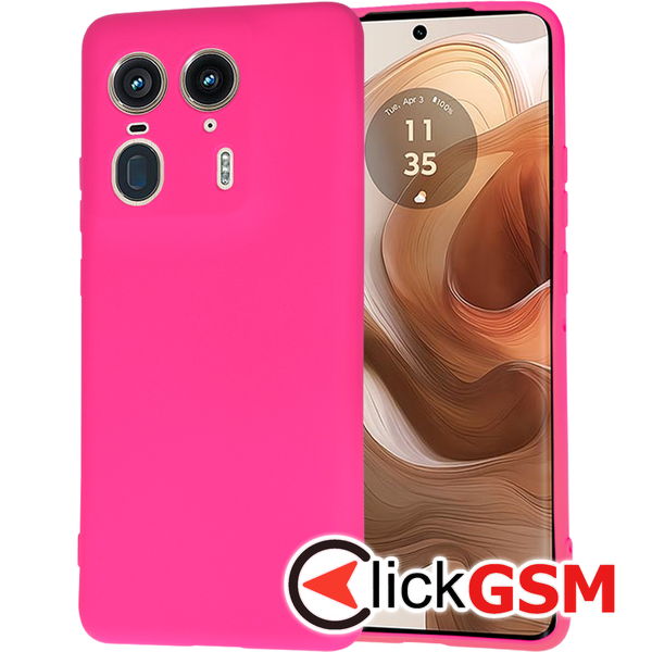 Techsuit - SoftFlex - Motorola Edge 50 Ultra - Hot Pink