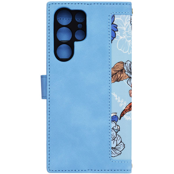 Techsuit - FlipCraft - Samsung Galaxy S22 Ultra 5G - Vibrant Blue