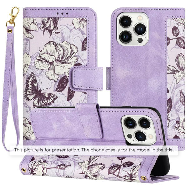 Techsuit - FlipCraft - iPhone 14 - Mysterious Purple