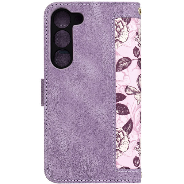 Techsuit - FlipCraft - Samsung Galaxy S23 - Mysterious Purple