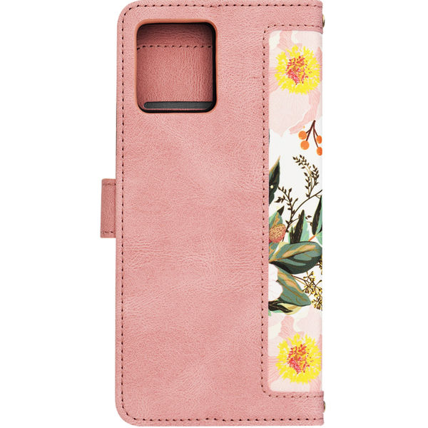 Techsuit - FlipCraft - Motorola Moto G72 - Sweetheart Pink