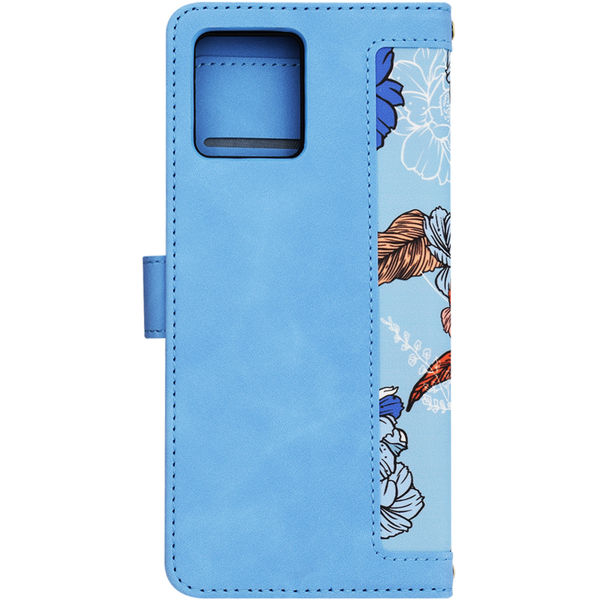 Techsuit - FlipCraft - Motorola Moto G72 - Vibrant Blue