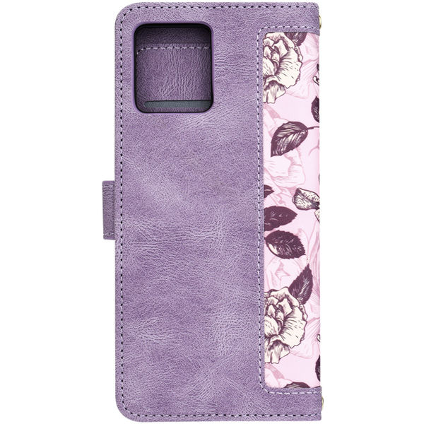 Techsuit - FlipCraft - Motorola Moto G72 - Mysterious Purple