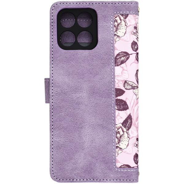 Techsuit - FlipCraft - Honor X6 / X8 5G / 70 Lite - Mysterious Purple