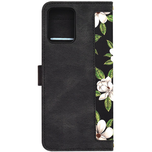 Techsuit - FlipCraft - Motorola Moto G13 / G23 / G53 - Flowers of the Dawn