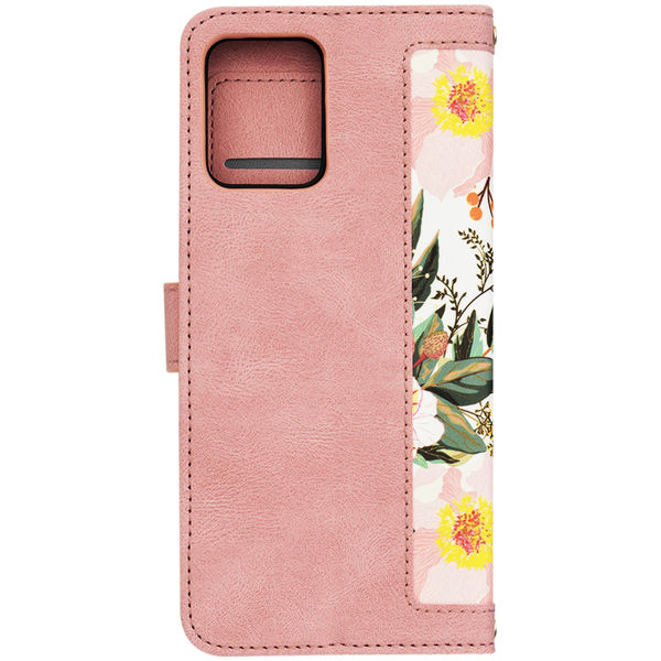 Techsuit - FlipCraft - Motorola Moto G13 / G23 / G53 - Sweetheart Pink