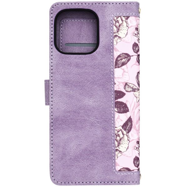Techsuit - FlipCraft - iPhone 15 Pro Max - Mysterious Purple
