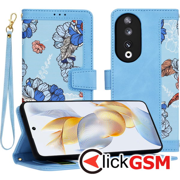 Techsuit - FlipCraft - Honor 90 - Vibrant Blue