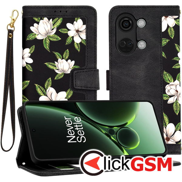 Techsuit - FlipCraft - OnePlus Nord 3 - Flowers of the Dawn