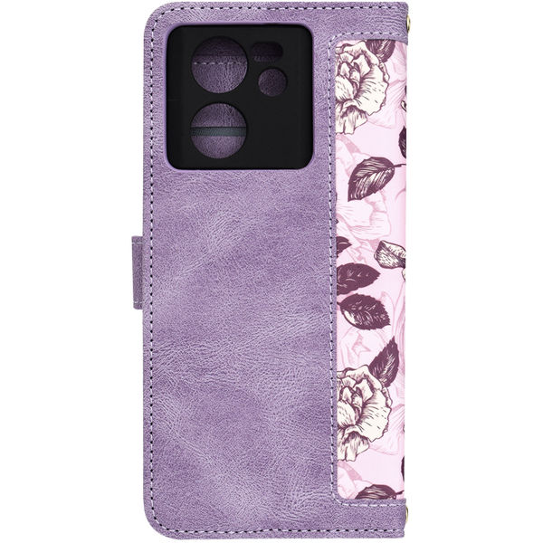 Techsuit - FlipCraft - Xiaomi 13T / 13T Pro - Mysterious Purple
