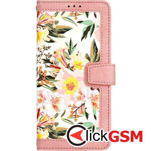 Techsuit - FlipCraft - Motorola Moto G54 - Sweetheart Pink