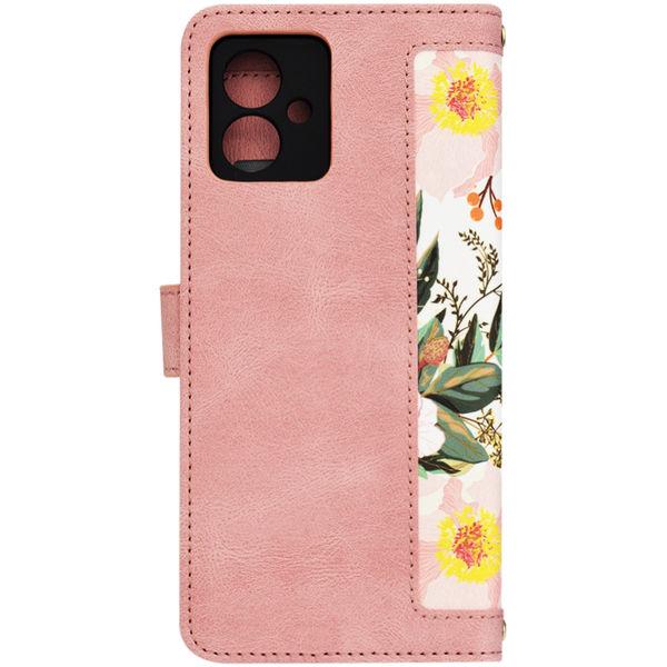 Techsuit - FlipCraft - Motorola Moto G54 - Sweetheart Pink