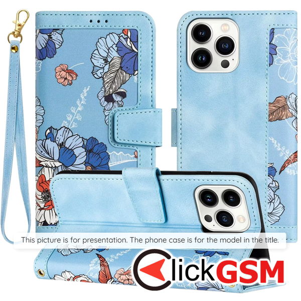 Techsuit - FlipCraft - Motorola Moto G84 - Vibrant Blue