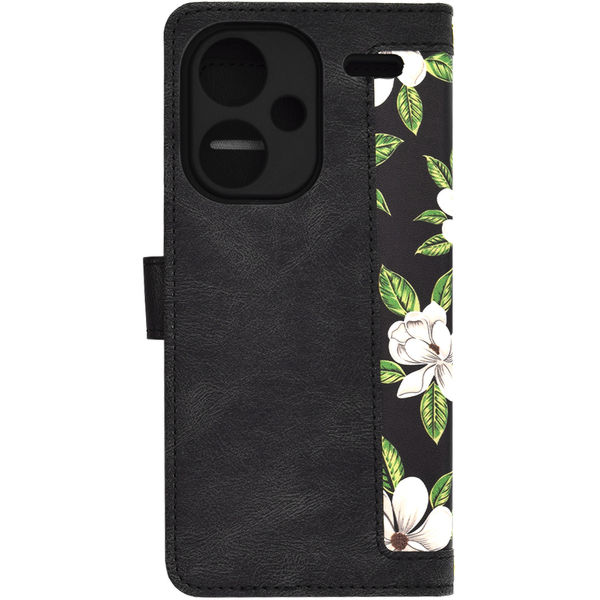 Techsuit - FlipCraft - Xiaomi Redmi Note 13 Pro+ 5G - Flowers of the Dawn