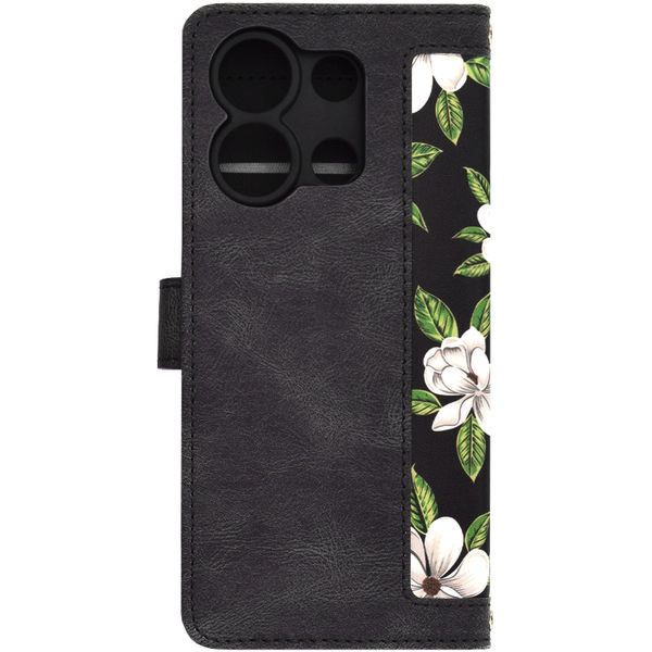 Techsuit - FlipCraft - Xiaomi Redmi Note 13 4G - Flowers of the Dawn