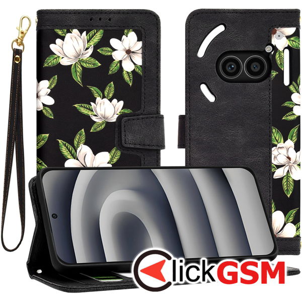 Techsuit - FlipCraft - Nothing Phone (2a) / (2a) Plus - Flowers of the Dawn