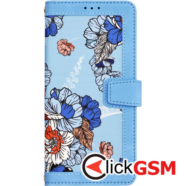 Techsuit - FlipCraft - Motorola Moto G54 Power Edition / G64 - Vibrant Blue