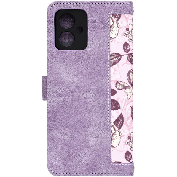 Techsuit - FlipCraft - Motorola Moto G54 Power Edition / G64 - Mysterious Purple