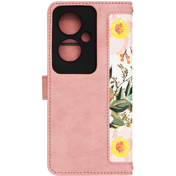 Techsuit - FlipCraft - Oppo Reno11 F - Sweetheart Pink