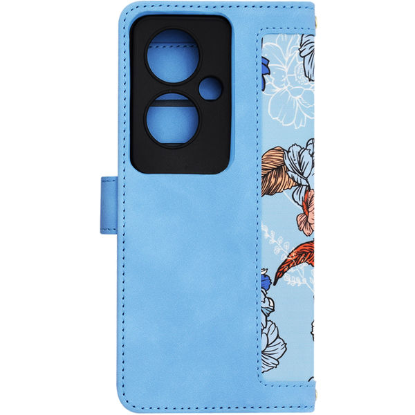 Techsuit - FlipCraft - Oppo Reno11 F - Vibrant Blue