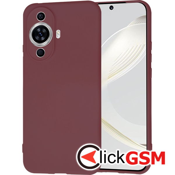 Techsuit - SoftFlex - Huawei nova 11 / nova 12s - Plum Red