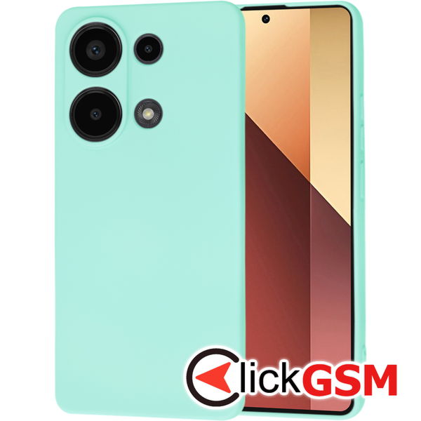 Techsuit - SoftFlex - Xiaomi Redmi Note 13 Pro 4G / Poco M6 Pro 4G - Sea Blue