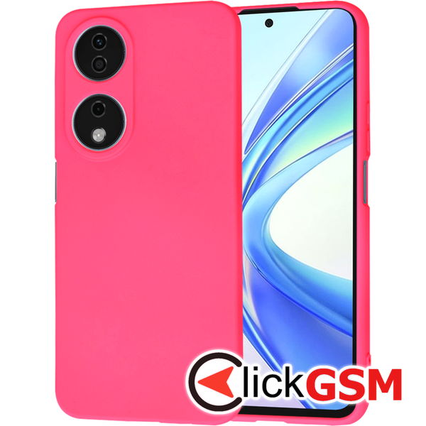 Techsuit - SoftFlex - Honor X7b / X7b 5G / 90 SMART - Hot Pink