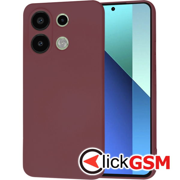 Techsuit - SoftFlex - Xiaomi Redmi Note 13 4G - Plum Red