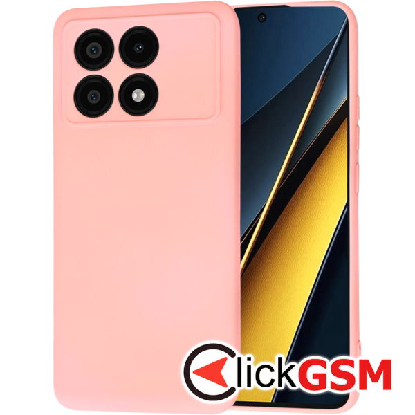 Techsuit - SoftFlex - Xiaomi Poco X6 Pro - Chalk Pink