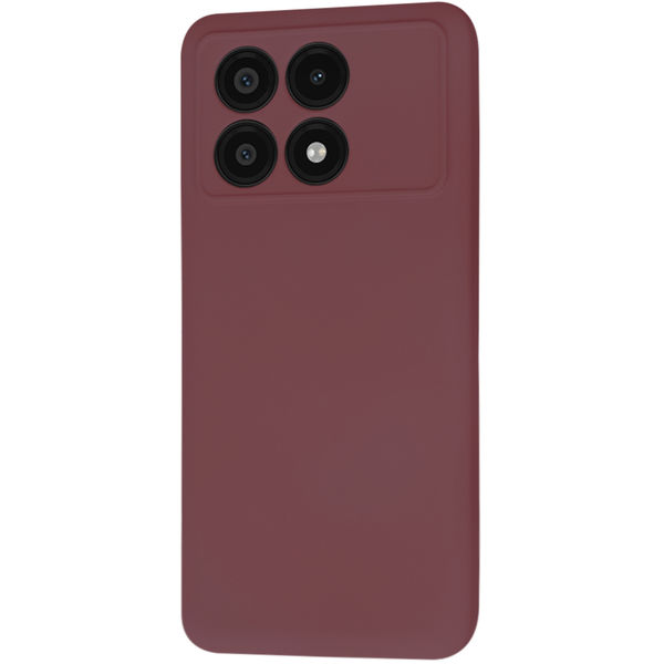 Techsuit - SoftFlex - Xiaomi Poco X6 Pro - Plum Red