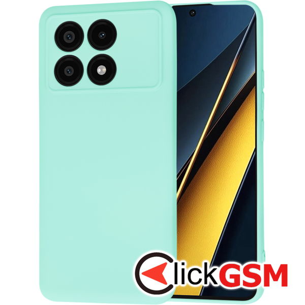 Techsuit - SoftFlex - Xiaomi Poco X6 Pro - Sea Blue