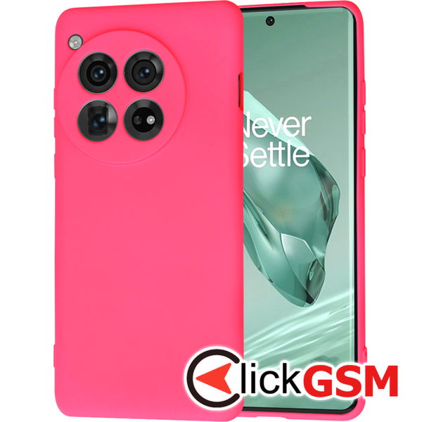 Techsuit - SoftFlex - OnePlus 12 - Hot Pink