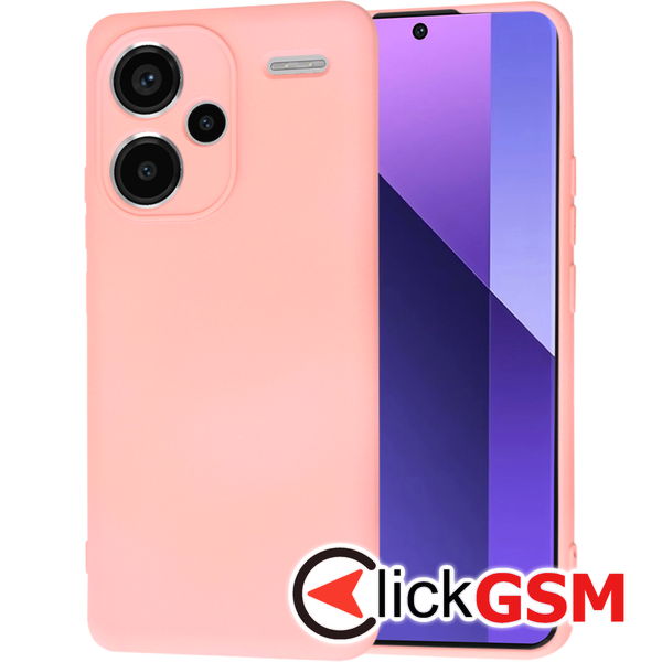 Techsuit - SoftFlex - Xiaomi Redmi Note 13 Pro+ 5G - Chalk Pink